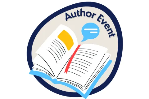 A book with a text bubble